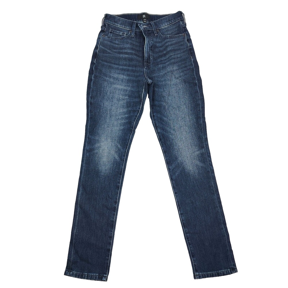 Banana Republic Jeans Womens Sz 27 Long Blue Skinny Fit NWT